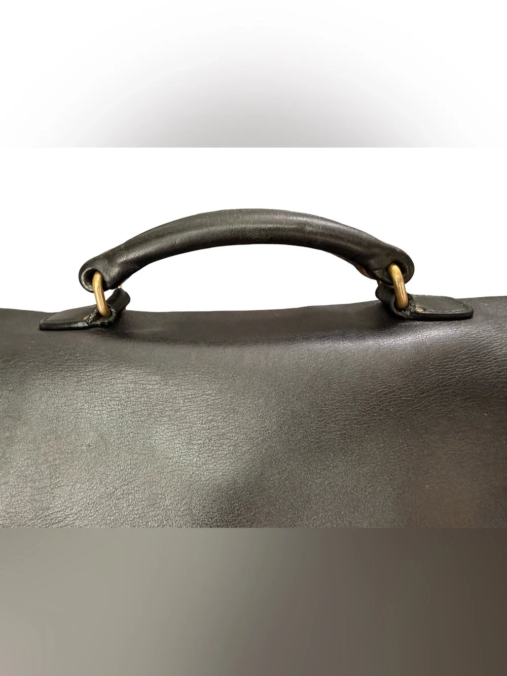 Vintage Coach Metropolitan 5180 Briefcase Jet Black